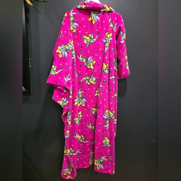 Disney Tinkerbell Snuggie Wearable Blanket Throw Women Size S - Picture 4 of 7